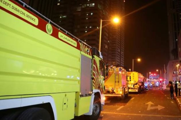 Dubai hotel fire Dubai hotel fire