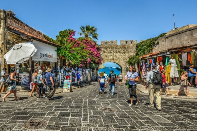 Greece tourists Greece tourists