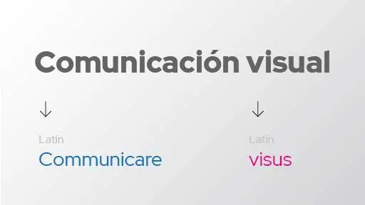 Origen del término "Comunicación visual".