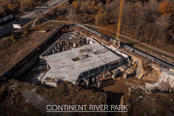 Construction Progress ЖК Continent River Park 4 quarter 2025