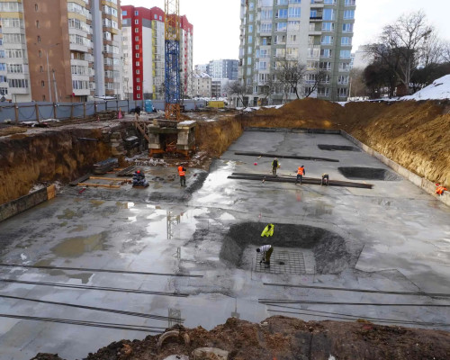 Хід будівництва ЖК SVOЇ INSPIRO 1 квартал 2026