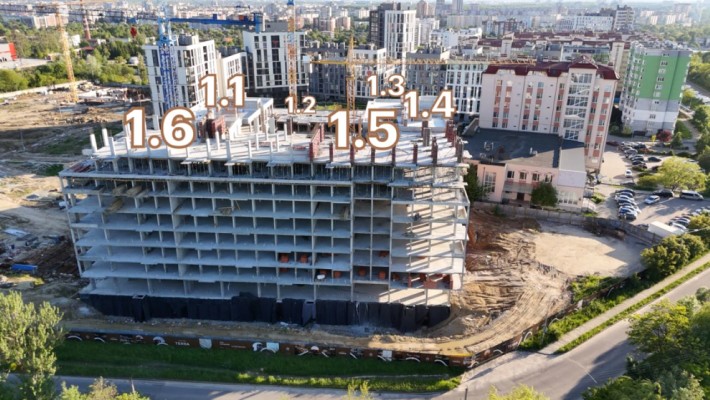 Postęp budowy ЖК Avalon Terra 2 kwartał 2025