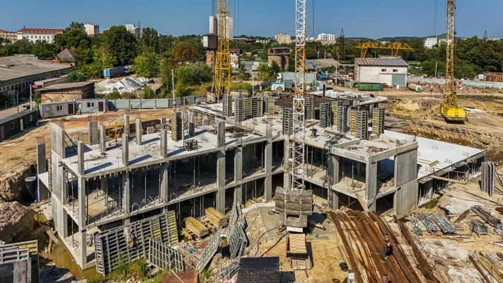 Postęp budowy ЖК Big Ben 3 kwartał 2025