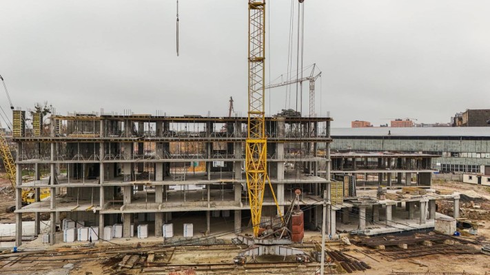 Postęp budowy ЖК Big Ben 4 kwartał 2025