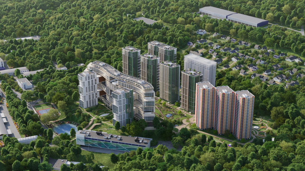 ЖК Central Hills from LEV Development