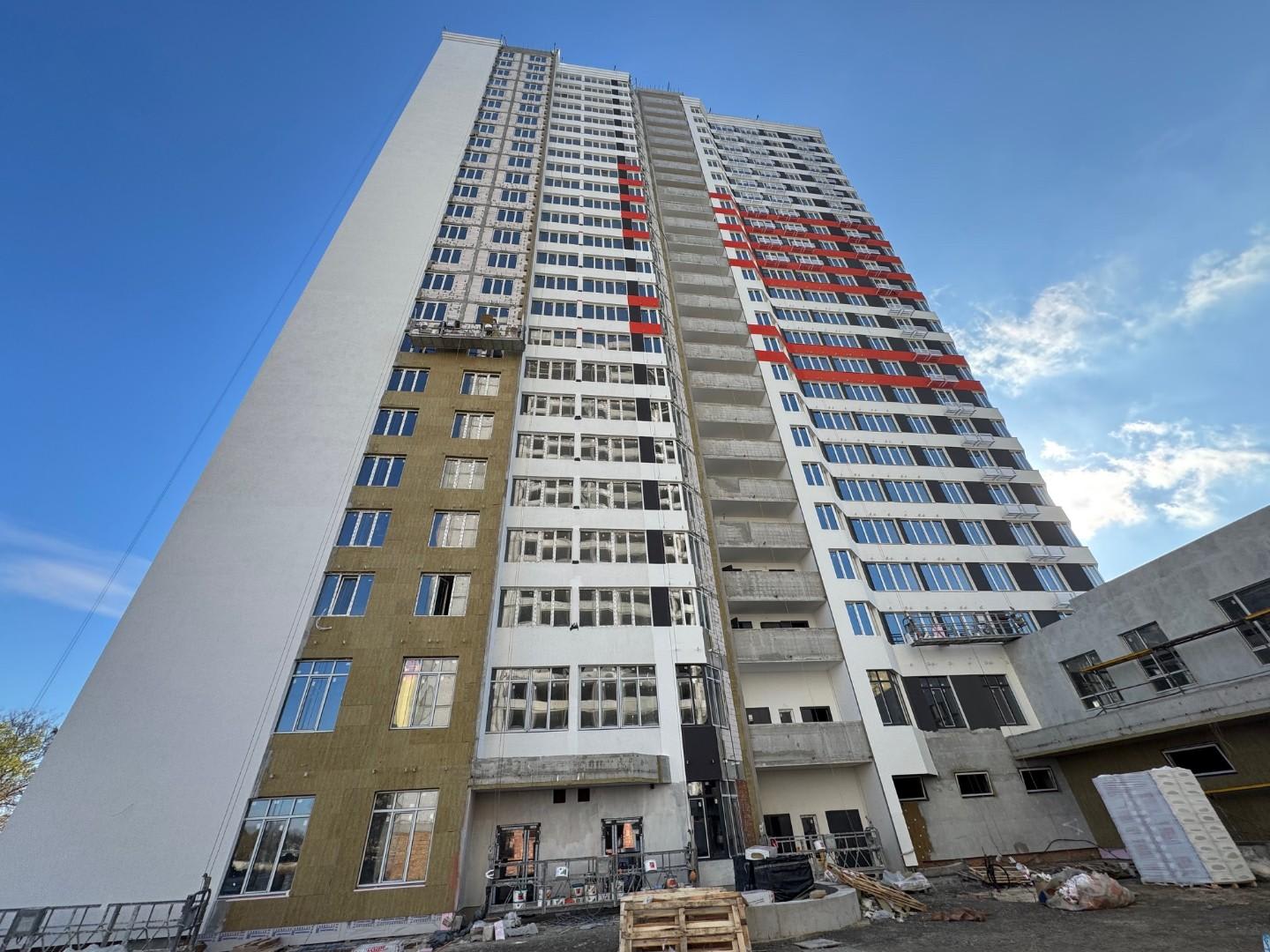 Postęp budowy ЖК на Петлюри 28 4 kwartał 2025