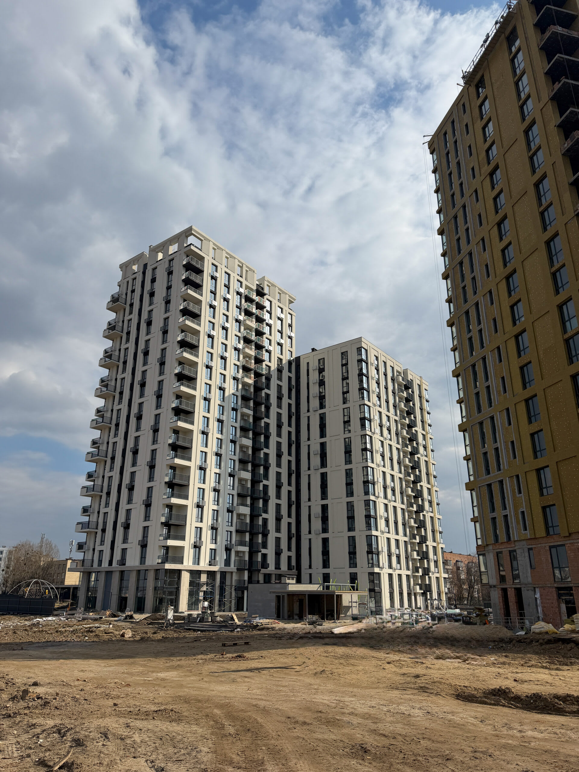 Ход строительства Central Park житловий комплекс 1 квартал 2026