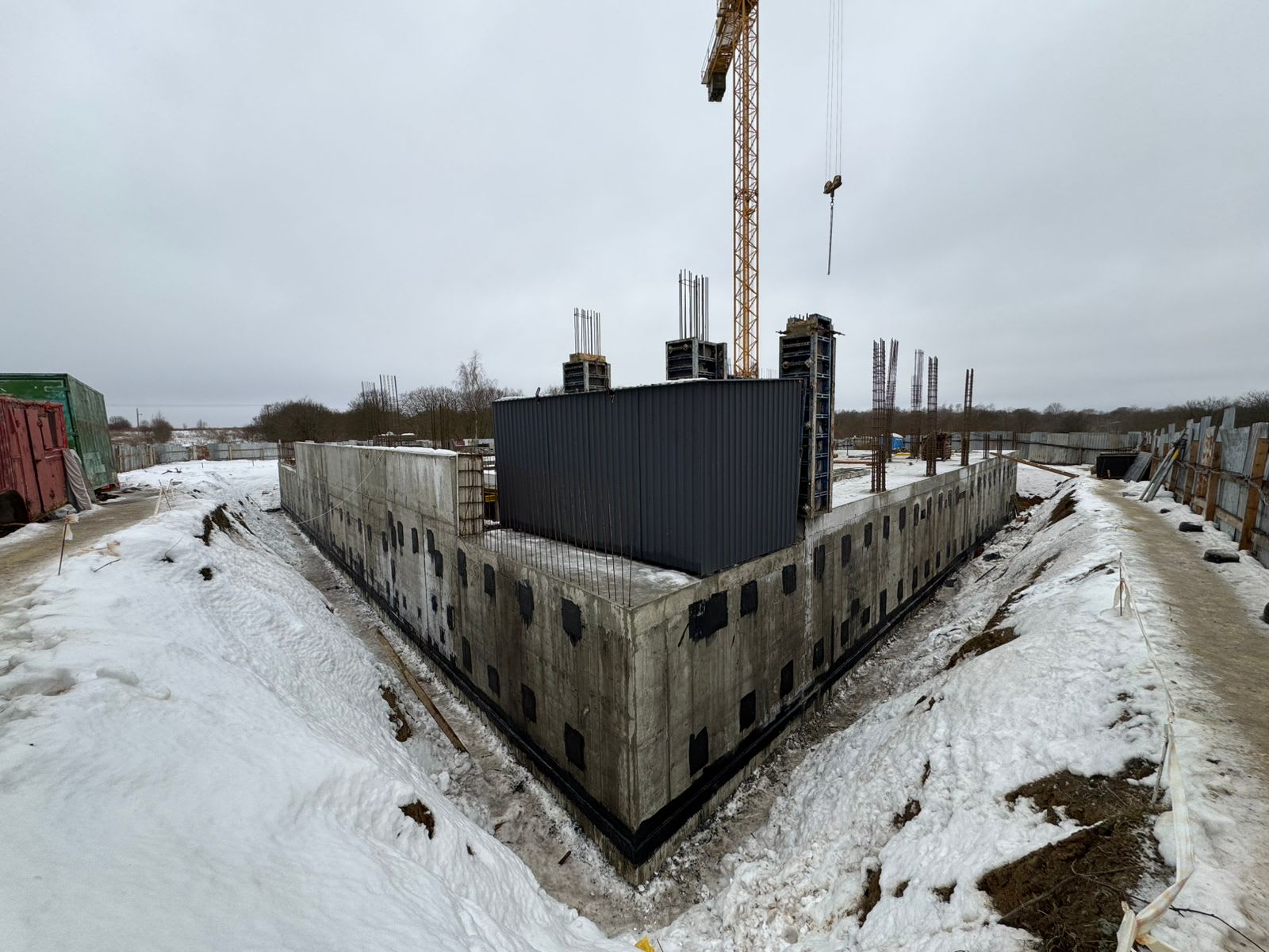 Postęp budowy Героїв Крут житловий комплекс 1 kwartał 2026