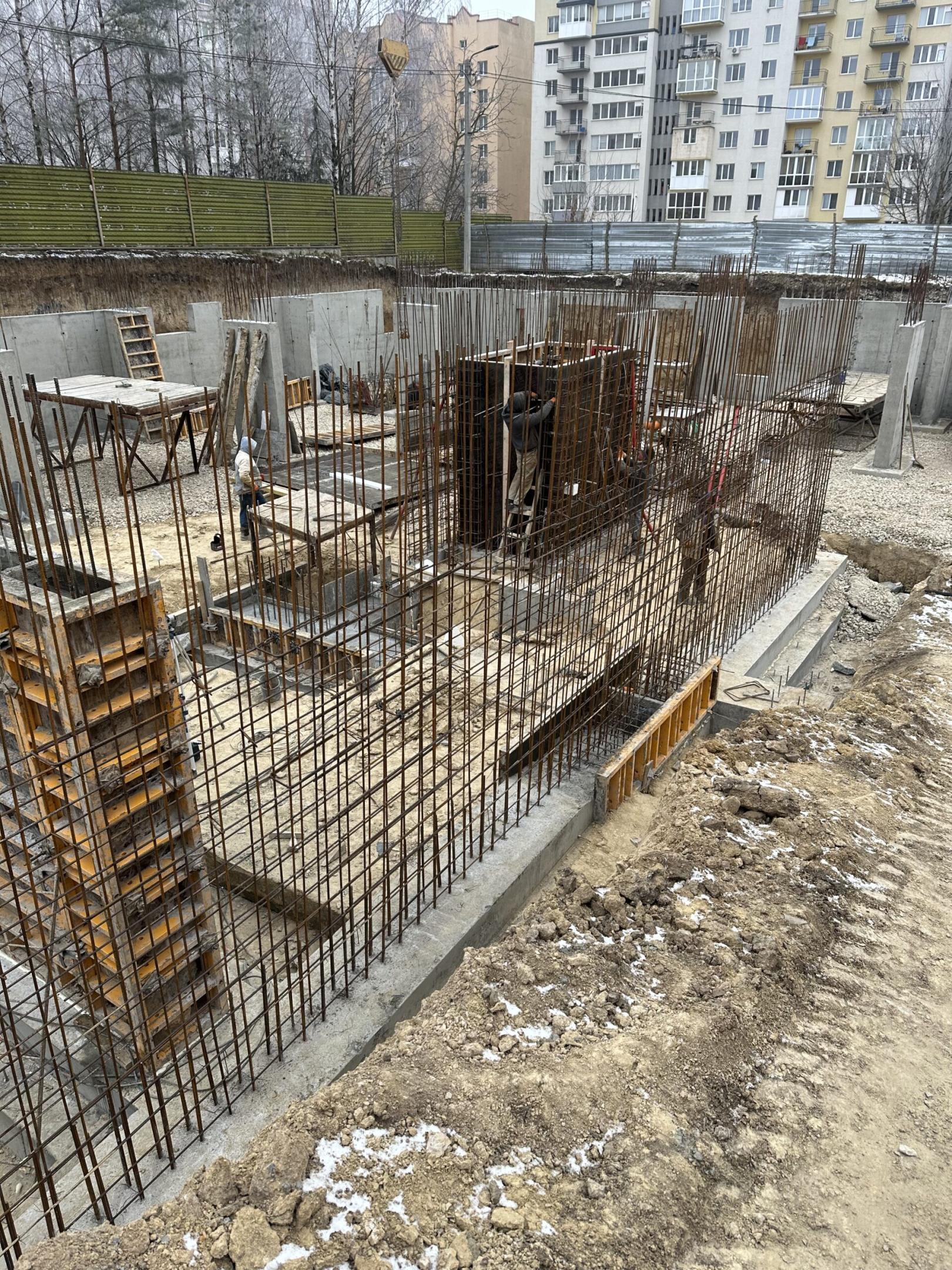 Ход строительства Дружній Дім житловий комплекс 1 квартал 2025