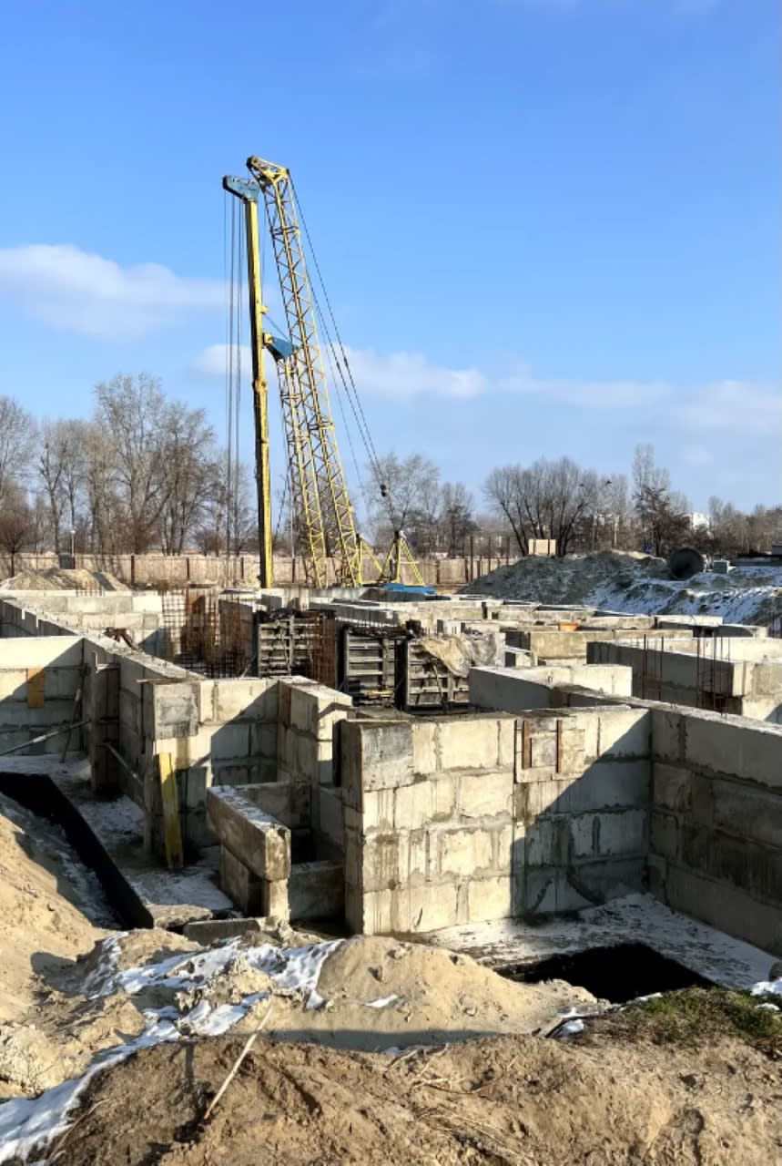 Construction Progress ЖК Перлина Дніпра 1 quarter 2025