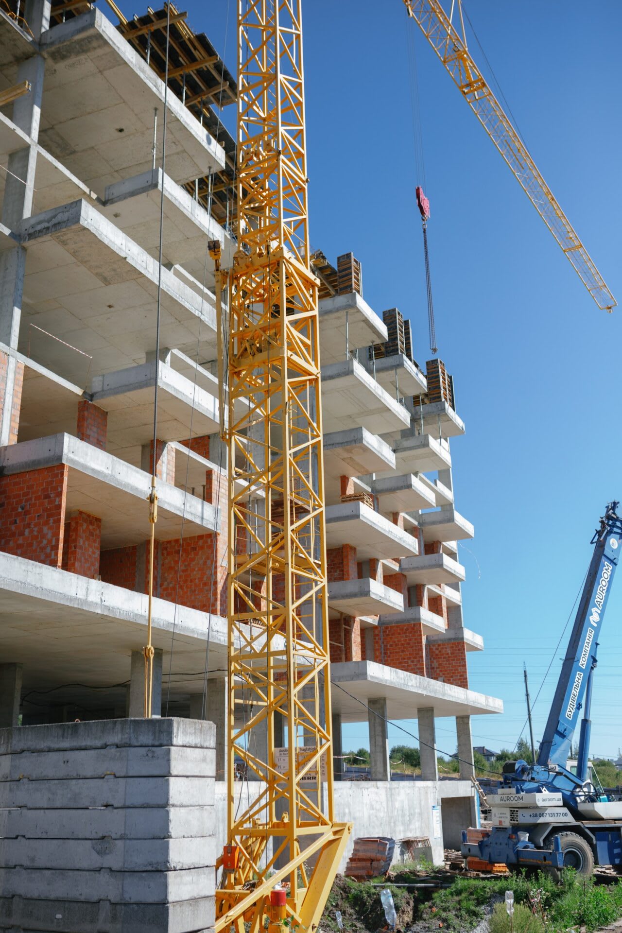 Ход строительства Auroom Urban житловий комплекс 3 квартал 2025