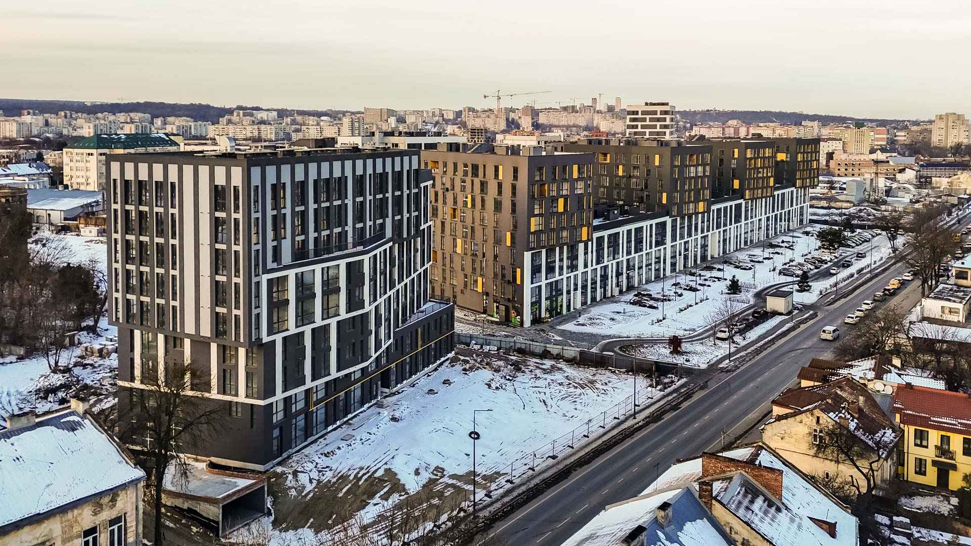 Ход строительства ЖК Підзамче. Вежа 4 квартал 2025 Фото (3)