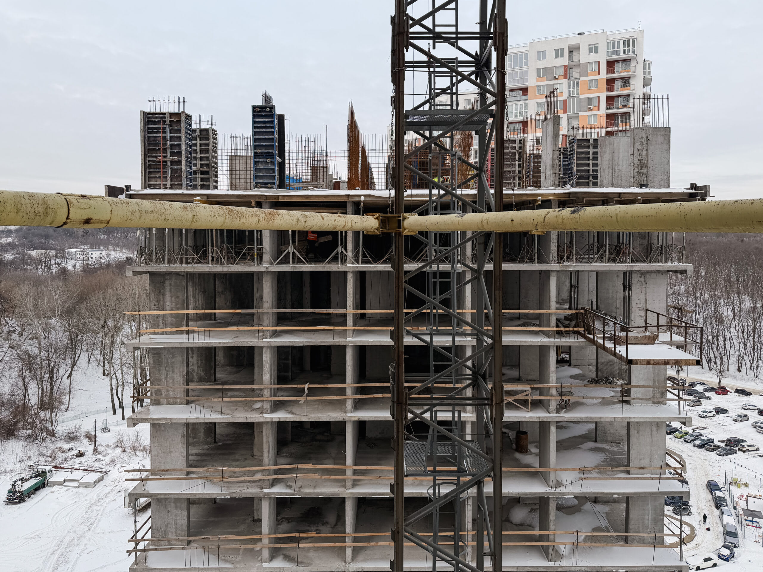 Ход строительства ЖК Central Hills 1 квартал 2026