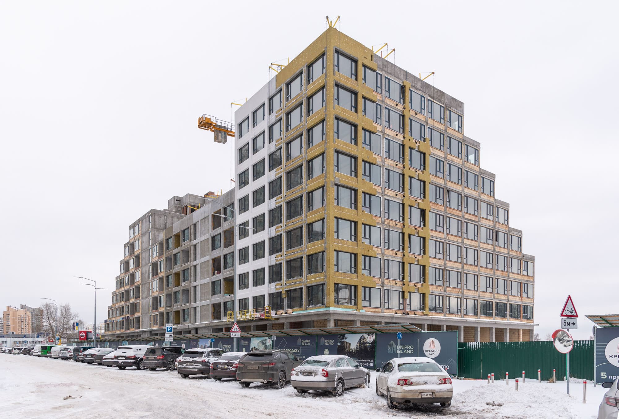Ход строительства ЖК Dnipro Island 1 квартал 2026 Фото (2)