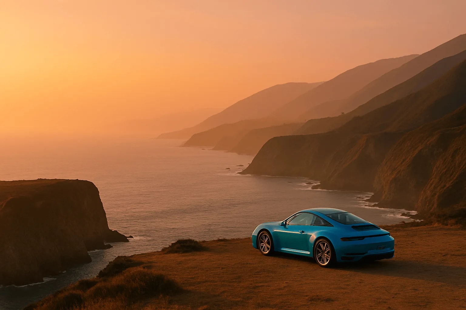 Luxury vehicles showcase