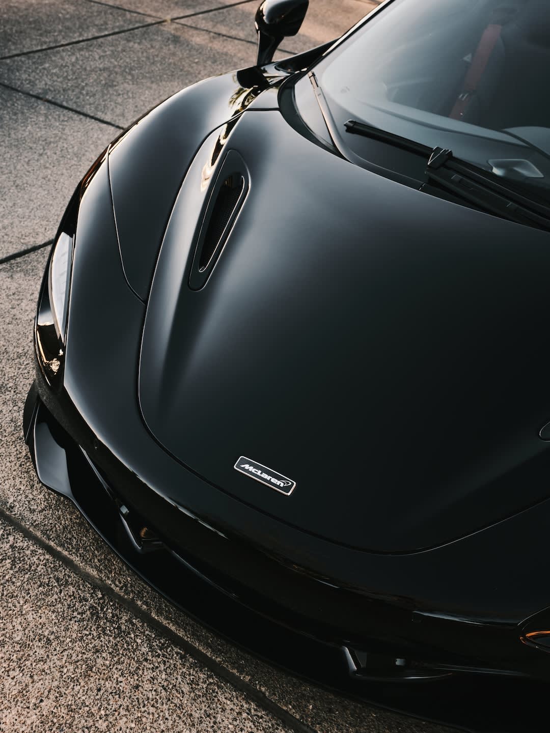 McLaren at Concours at Sunset