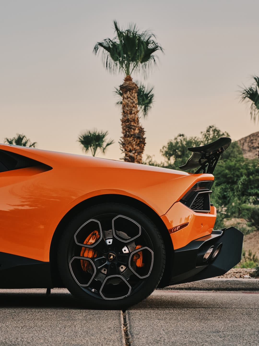 Lamborghini at Concours at Sunset