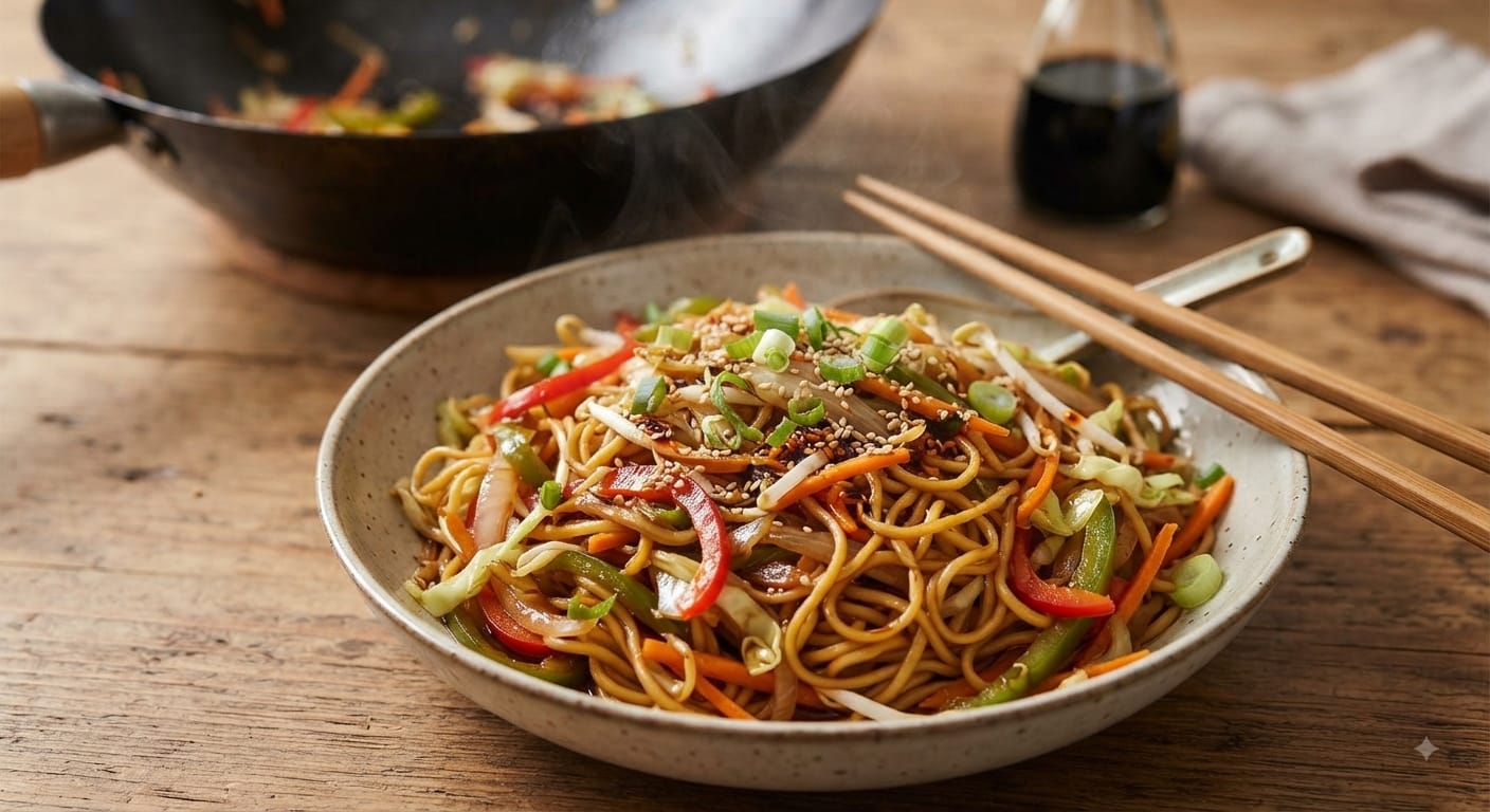 Quick Work Veg Noodles