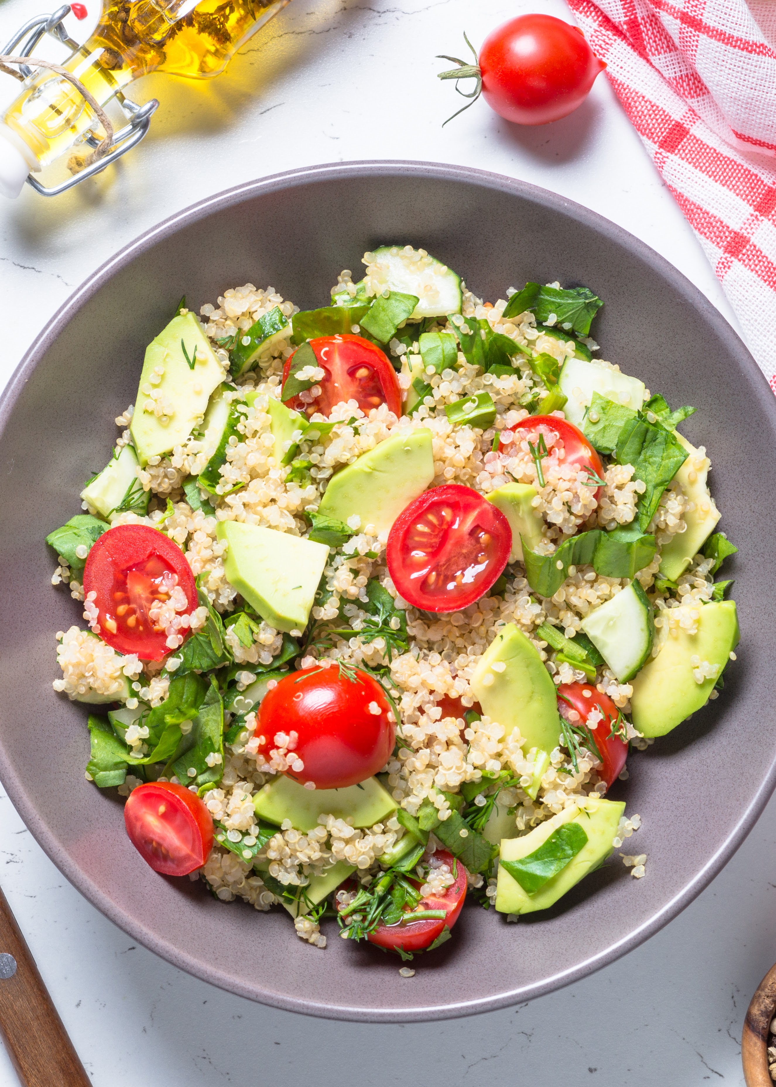 Avocado Quinoa Salad