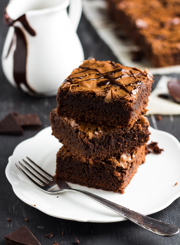 Fresh baked brownies