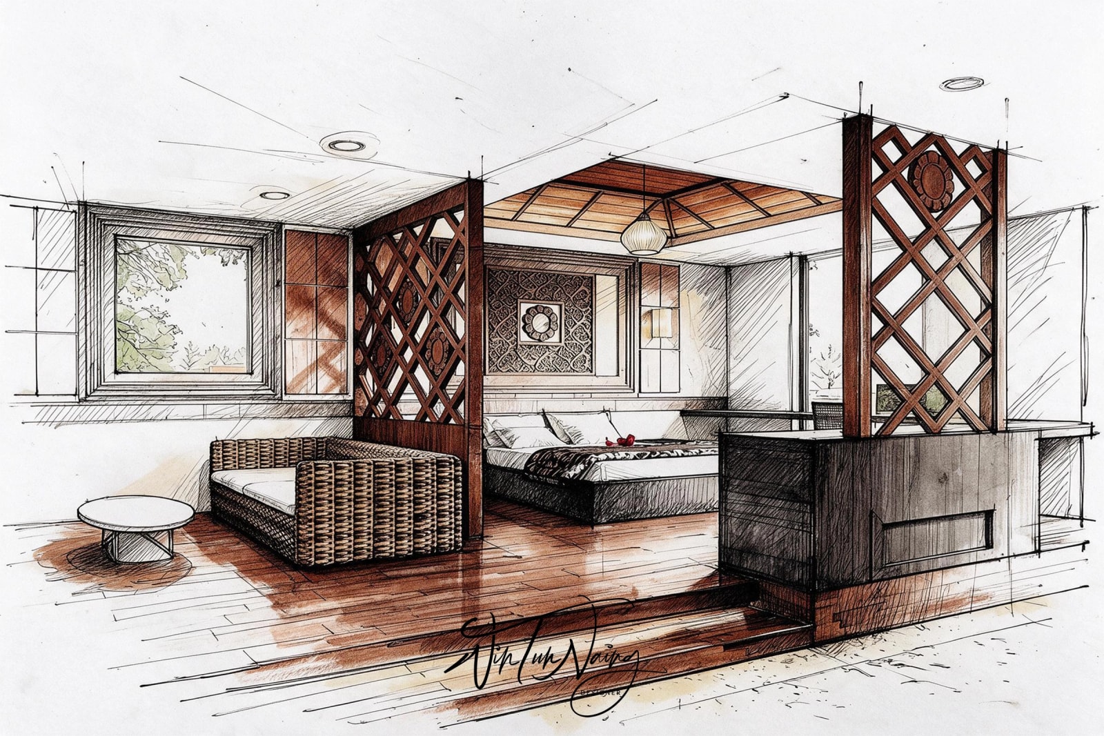 Nyaung Oo Hotel _ Suite Room _ Con 05