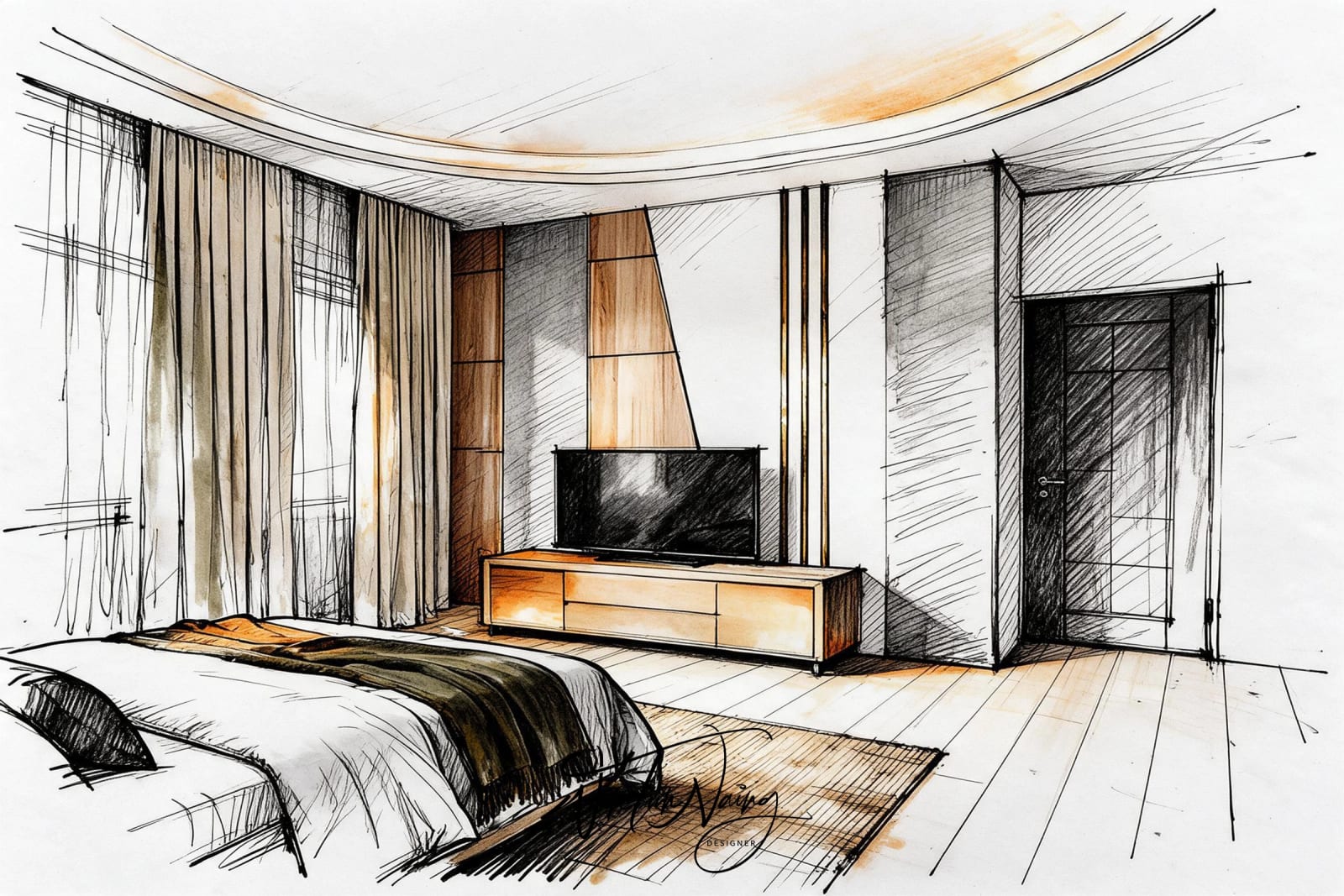 Dairy Farm _ Master Bedroom 1 _ Con 02