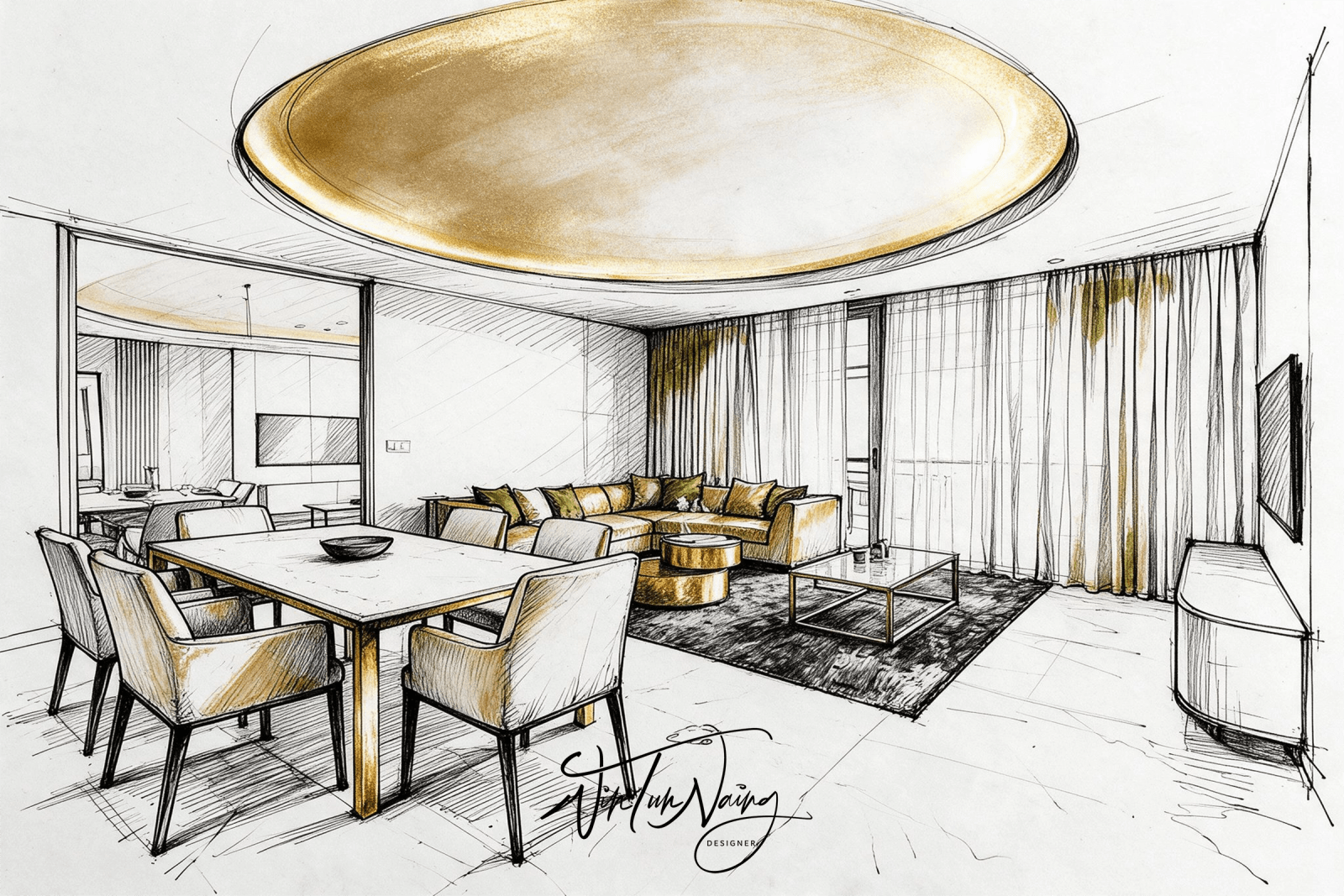 Tanah Merah _ Living Room _ Con 01