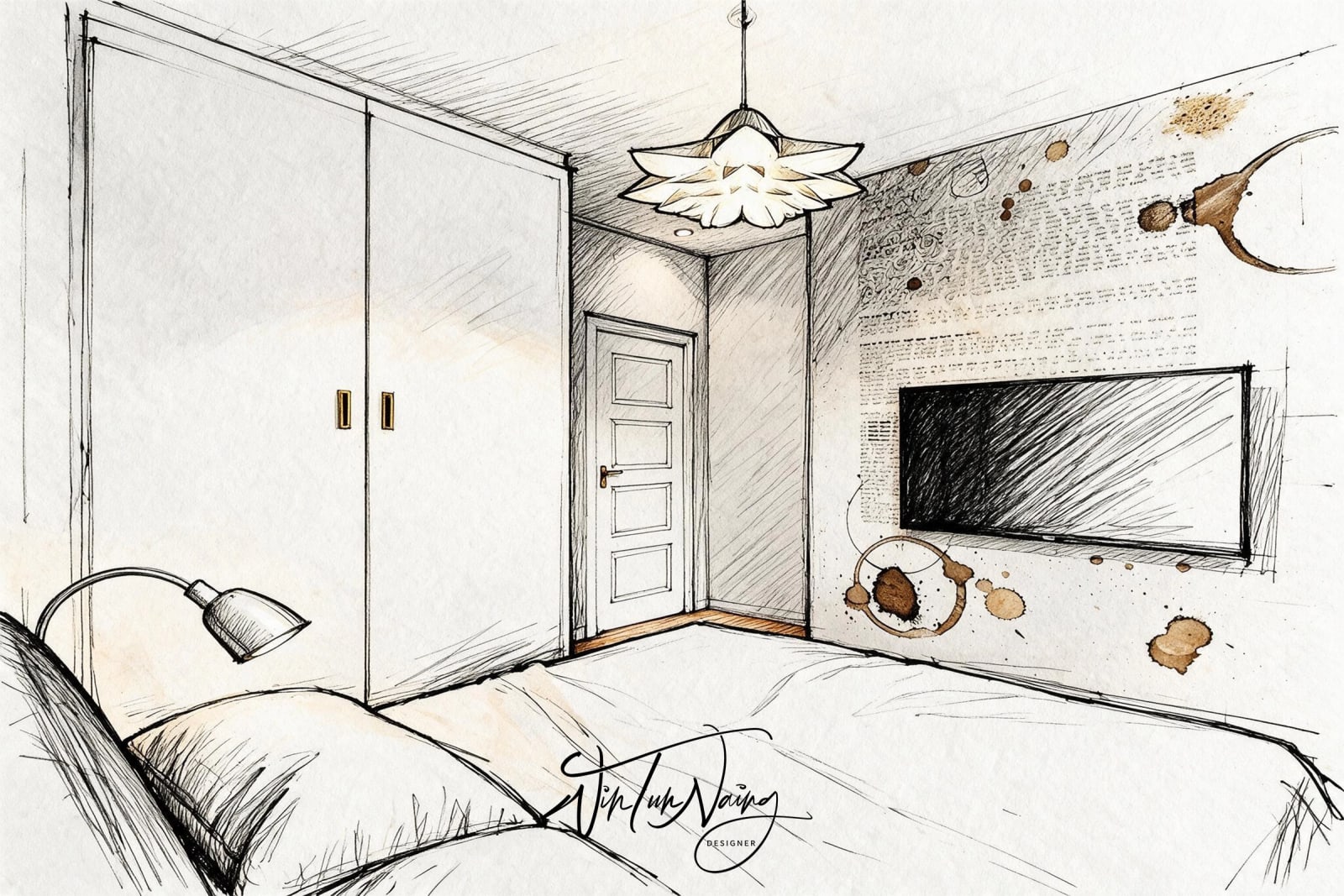 West Coast _ Double Bedroom 1 _ Con 02