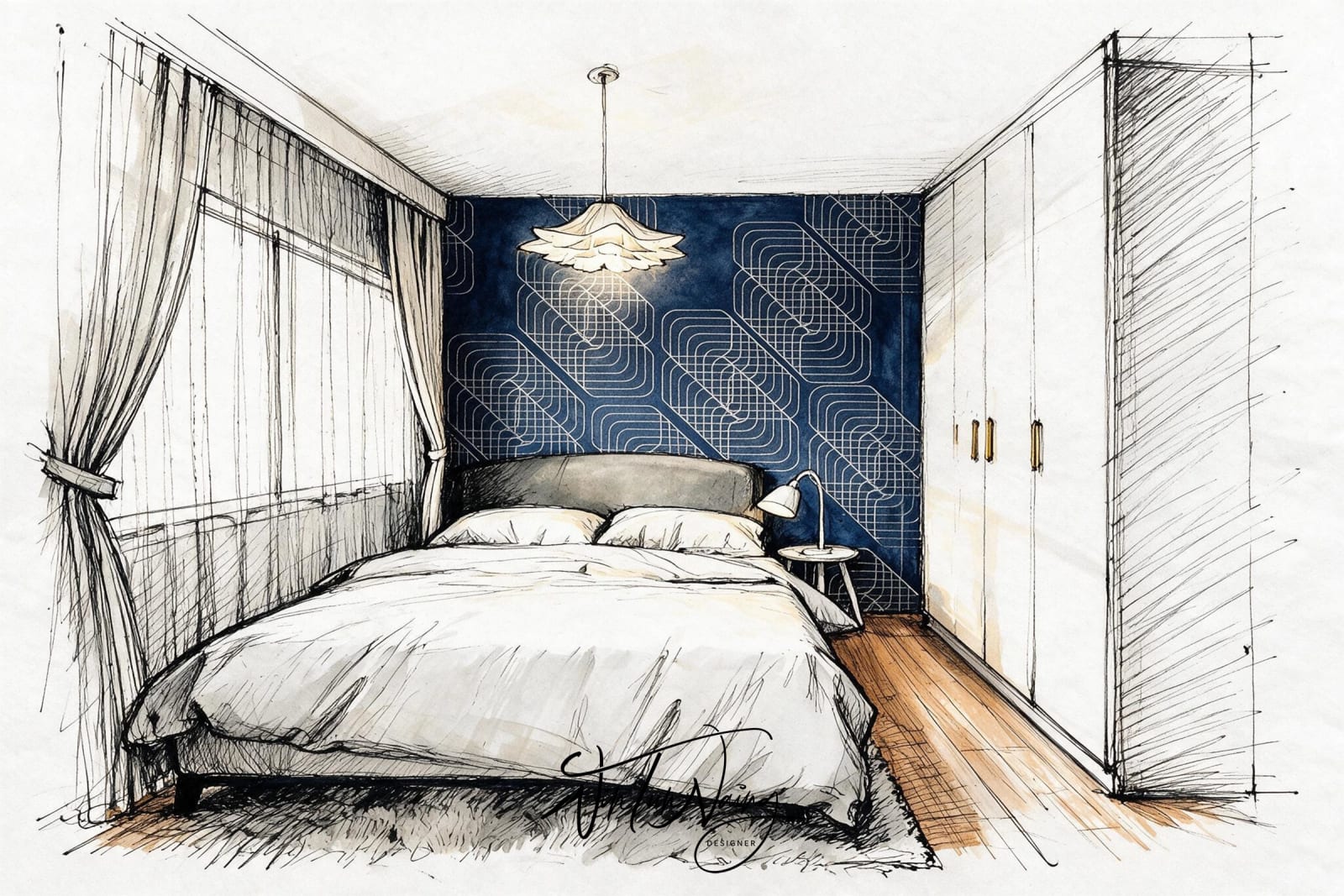 West Coast _ Double Bedroom 2 _ Con 03