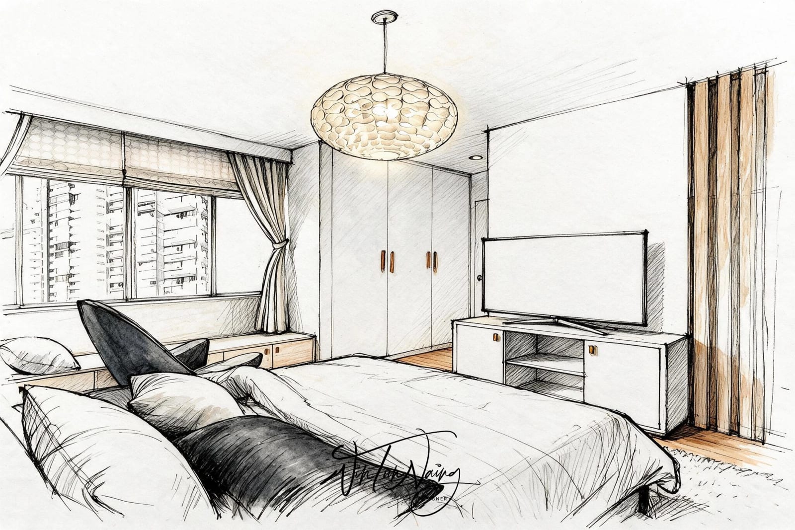West Coast _ Master Bedroom _ Con 07