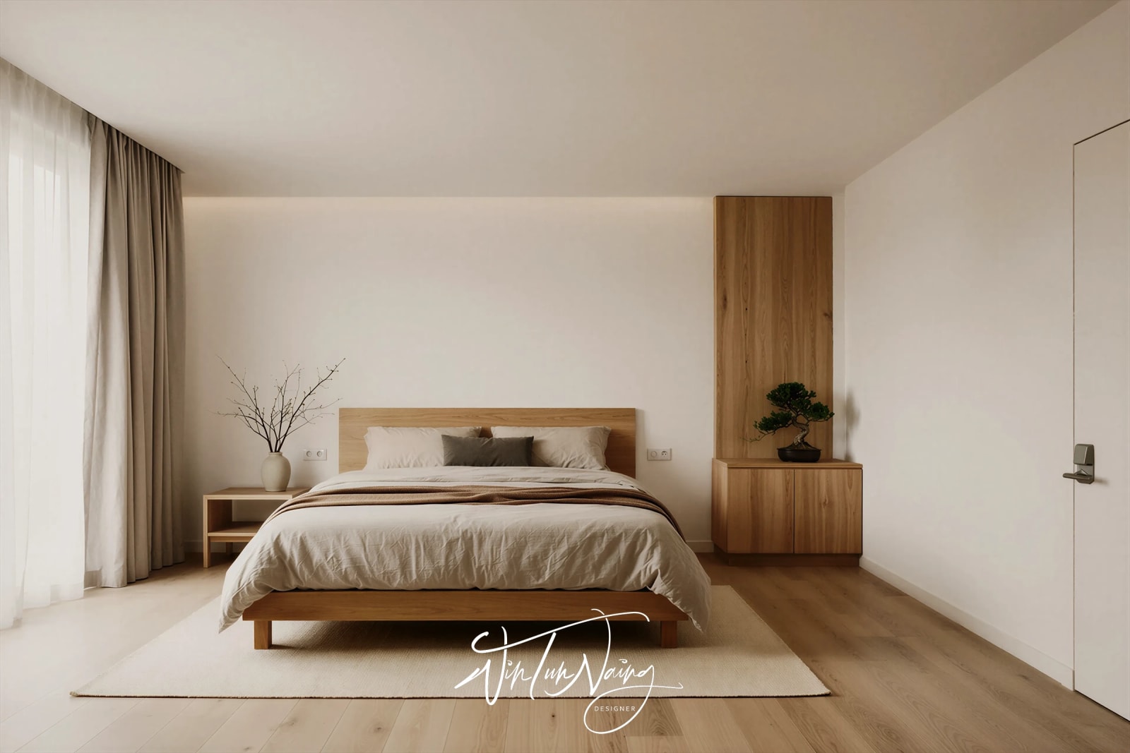 Beauty World _ Double Bedroom 2 _ View 04