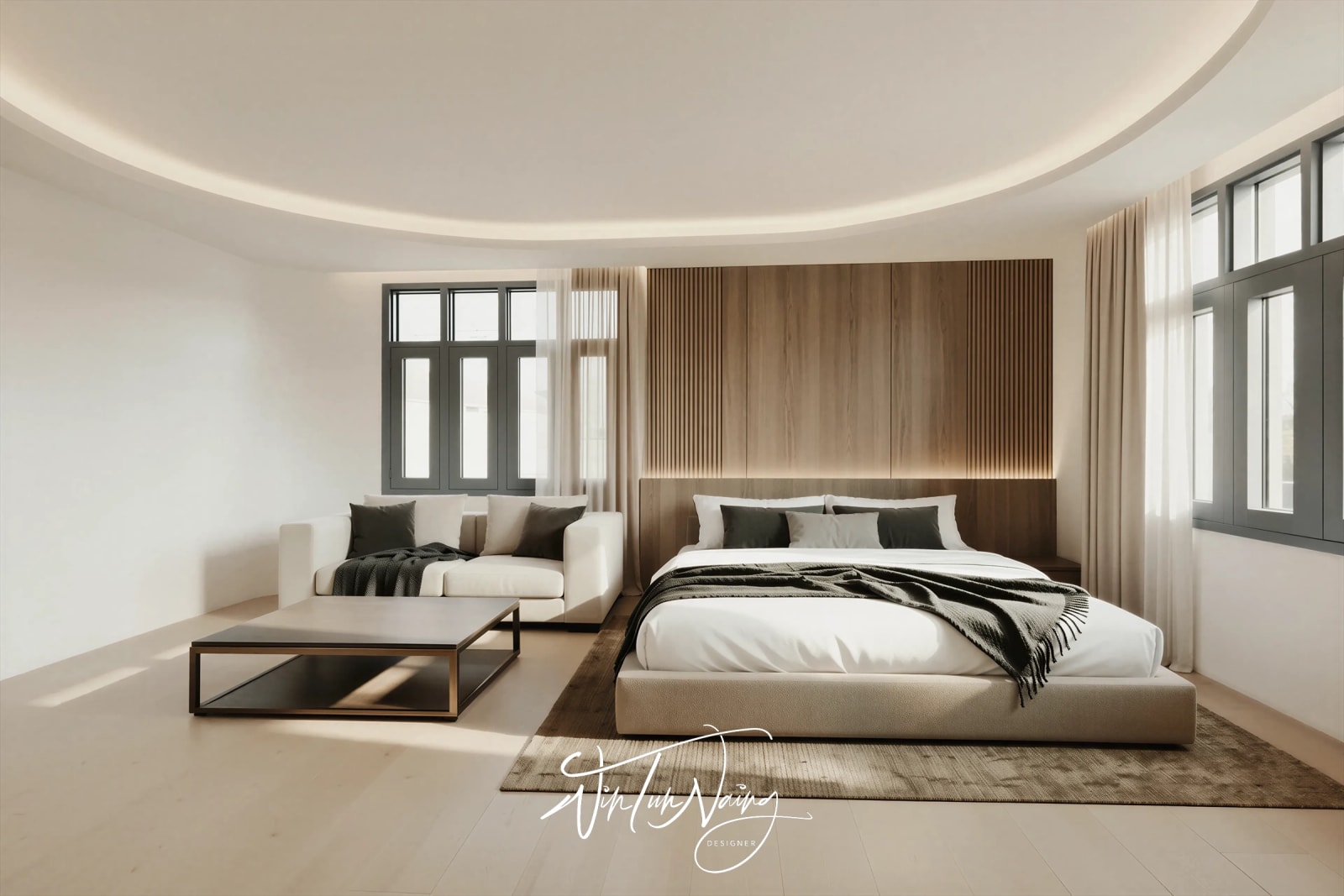 Dairy Farm _ Master Bedroom 1 _ View 01