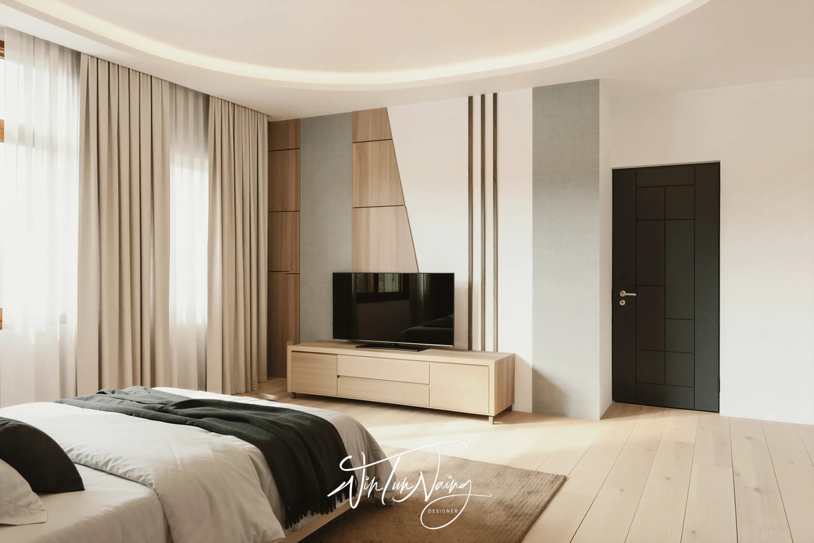 Dairy Farm _ Master Bedroom 1 _ View 02