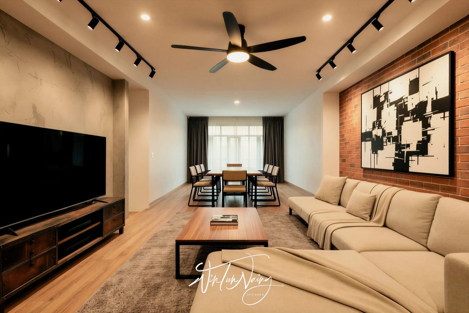Dakota _ Living Room _ View 01