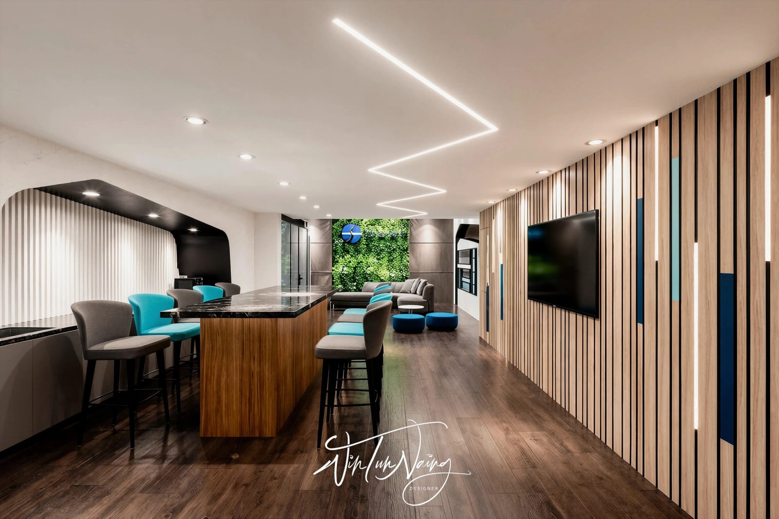 Northwell _ Pantry & Lounge _ View 01