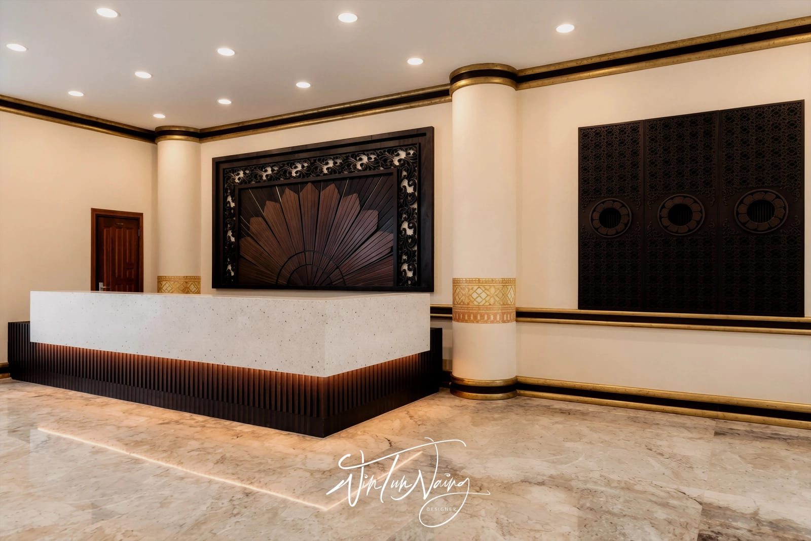 Nyaung Oo Hotel _ Lobby _ View 01