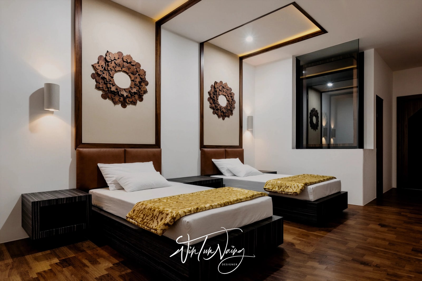 Nyaung Oo Hotel _ Twin Room _ View 08