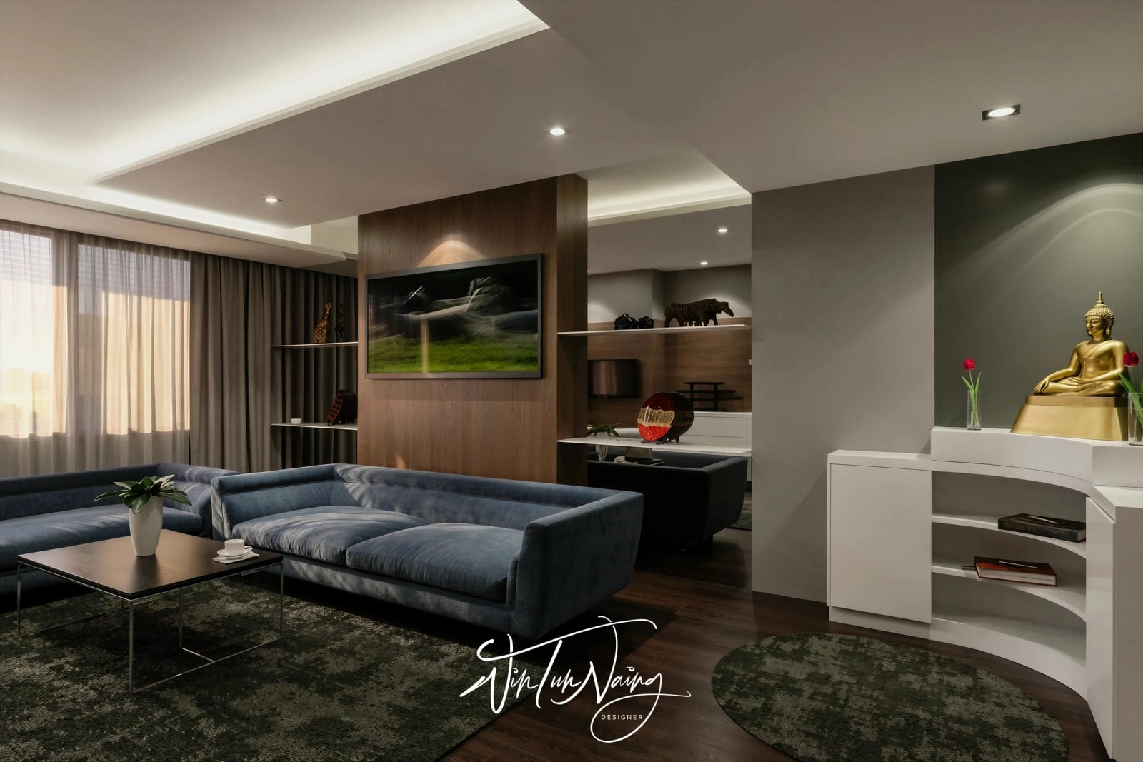 River Valley _ Living Room _ View 02