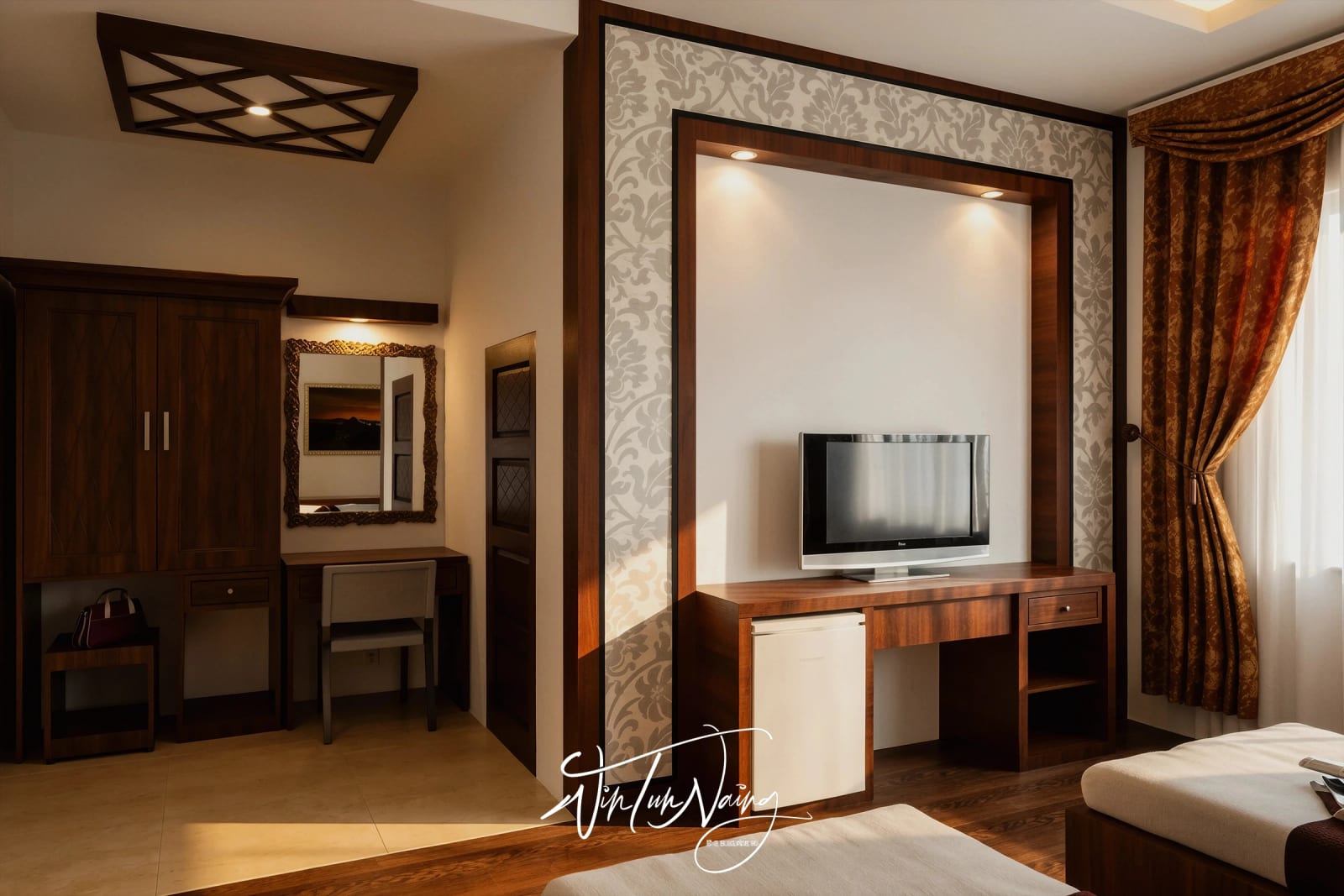 Shwe Yee Pwint Hotel _ Twin Room _ View 05