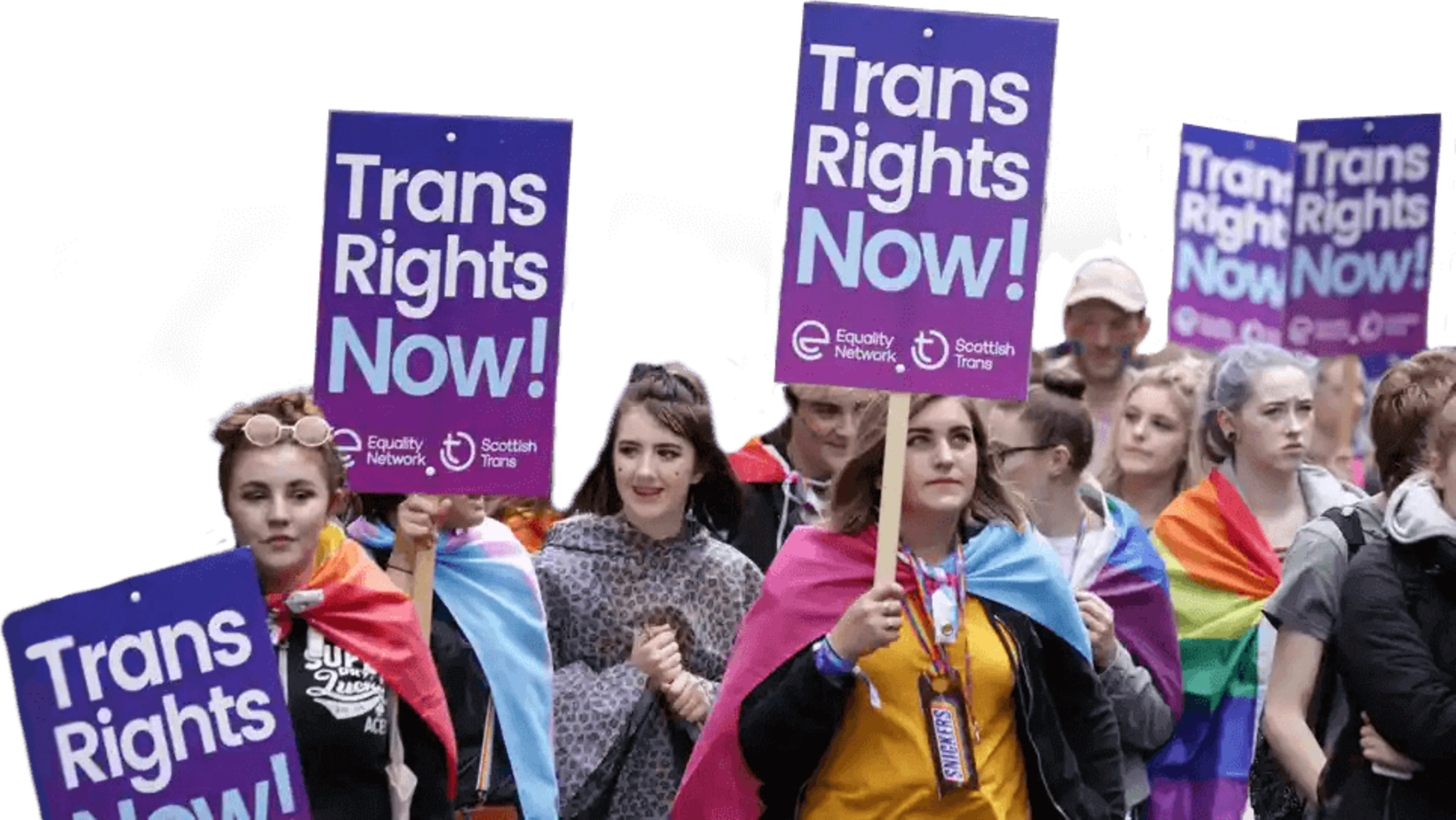 Support trans people because our safety matters. Not to be on the “right side of history”