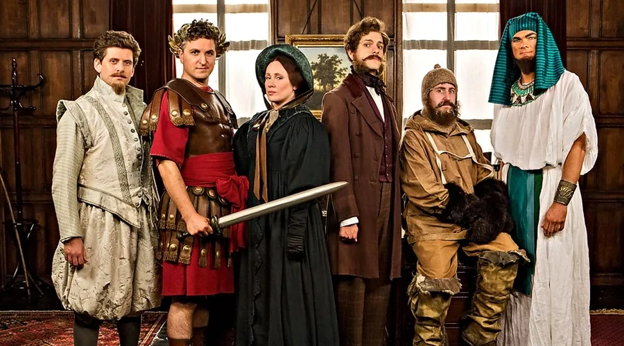 The cast of CBBC's *Horrible Histories