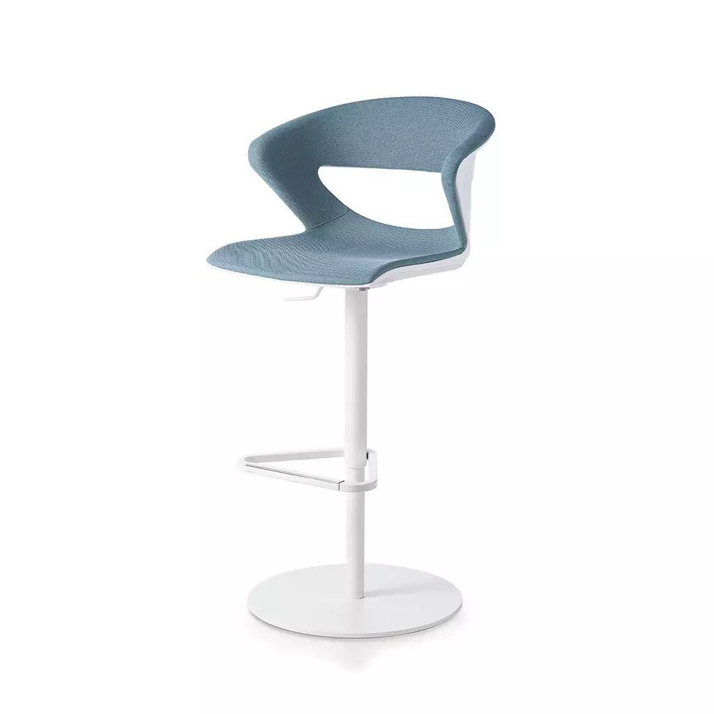 Avellino height-adjustable bar stool