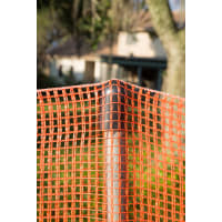 EZ PRODUCTS 4 ft. x 50 ft. Green Barrier Fence with Pocket Net Technology  F100026 - The Home Depot