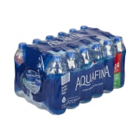 Aquafina 24-Pack 16.9-fl oz Purified Bottled Water in the Water