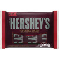 Hershey's Chocolate, Special Dark, Mildly Sweet, Full Size - 6 pack, 1.45 oz bars