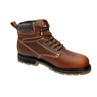 Men s Red Brown Waterproof Work Boots by Field Forest at Fleet Farm