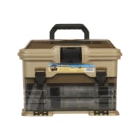 flambeau tackle t5 multi-loader tackle box Outdoors T5P Pro Multiloader Box, 7 Tuff Tainers, Blue Gold The Flambeau T4 Multiloader Tackle Box has a flip top lid that offers 6 quick access storage compartments The Fisher MAK