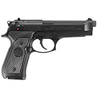 92FS 9mm Black Semi-Auto Synthetic Stock Handgun by Beretta at
