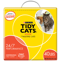 24 7 Performance Scoopable Multiple Cat Clumping Litter 40 lbs by