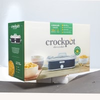 Casserole Crock 3.5 qt Blue/White Slow Cooker by Crock-Pot at